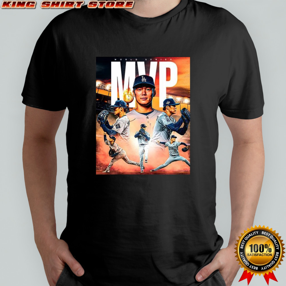 Yoshinobu Yamamoto World Series MVP 2025 shirt