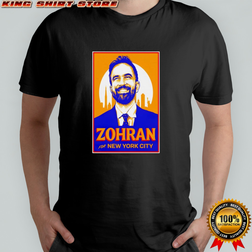 Zohran For New York City New Poster shirt