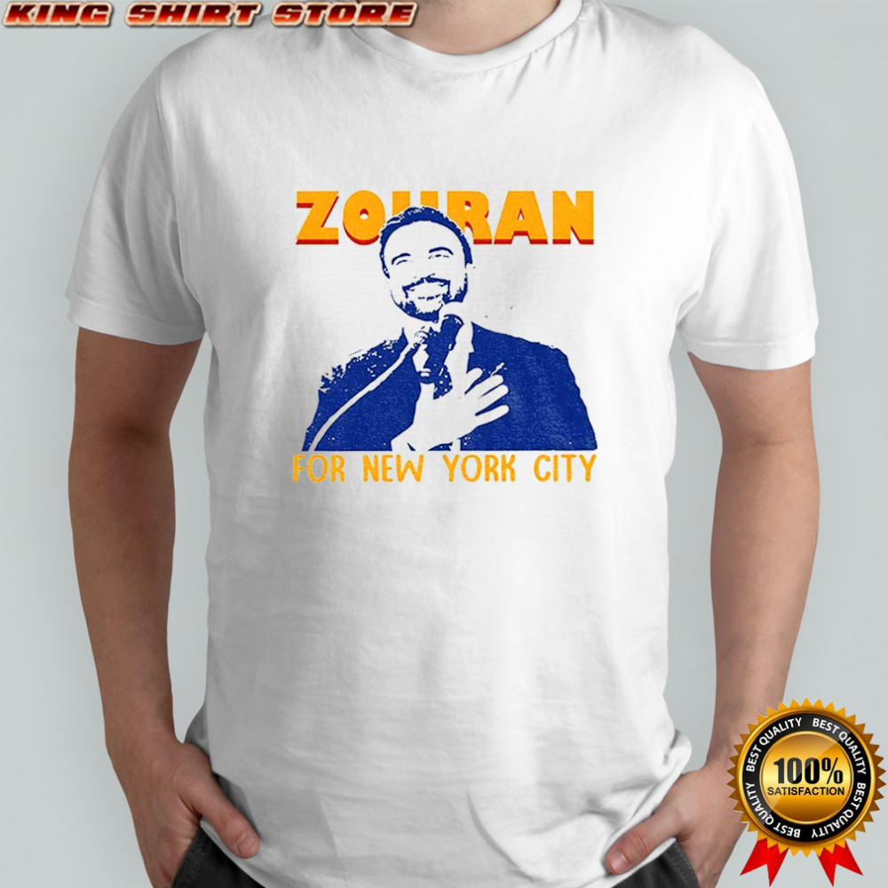 Zohran Mamdani for new York City Mayor 2025 political shirt