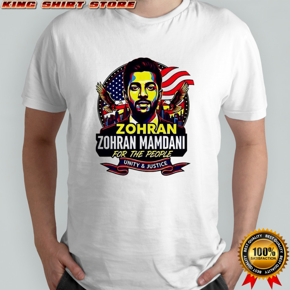 Zohran Mamdani for the people political shirt