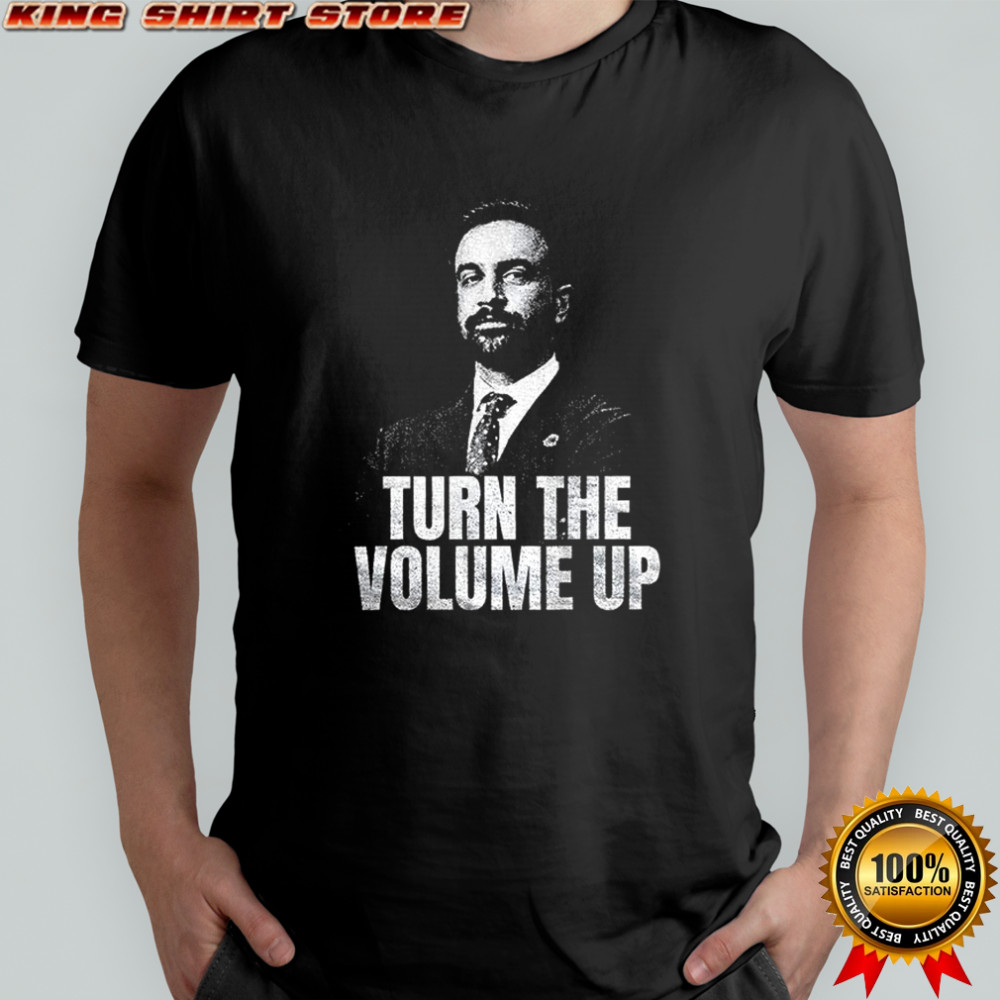 Zohran Mamdani NYC Turn The Volume Up 2025 NYC political shirt