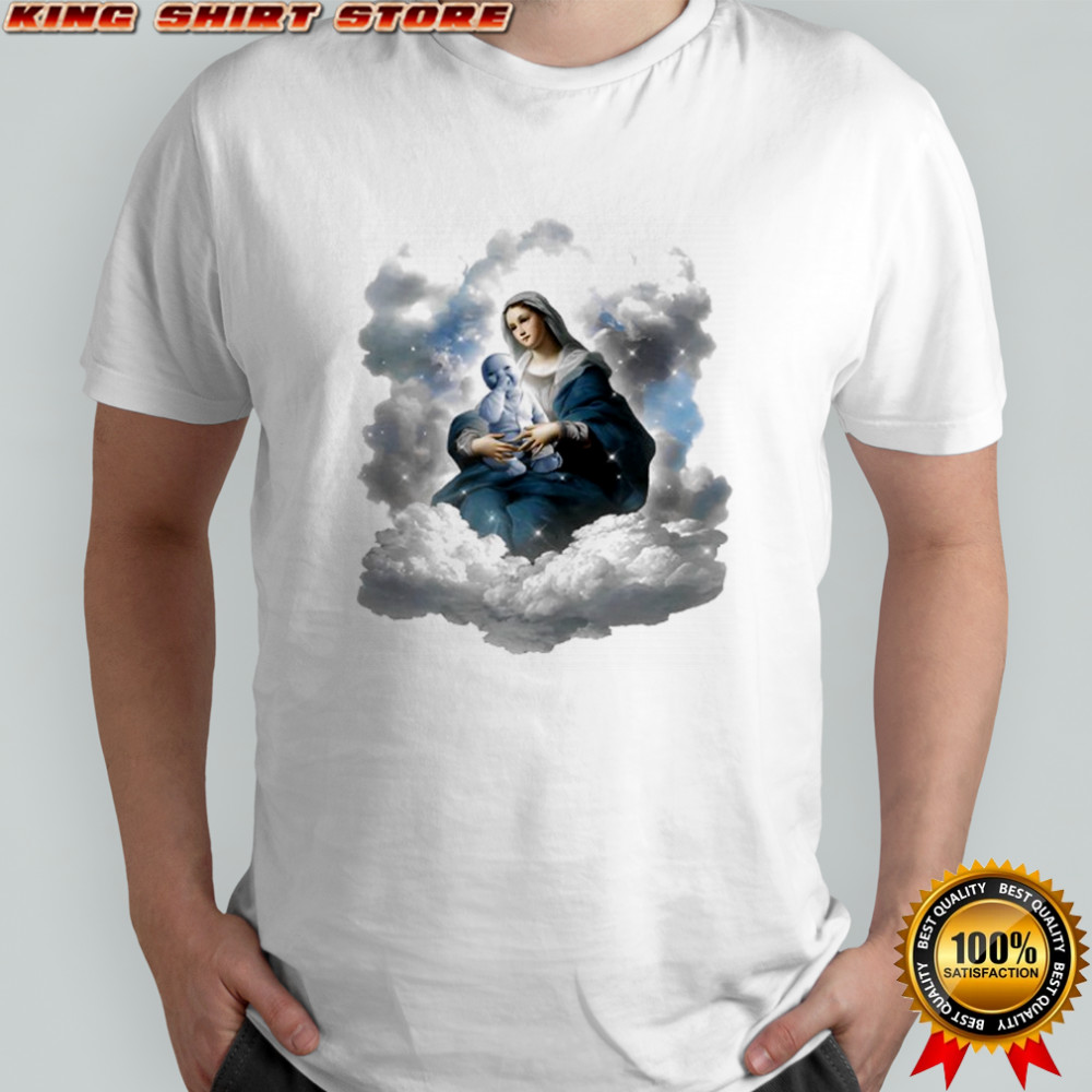 AI Baby Jesus Mary shirt