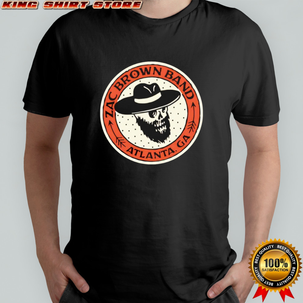 Atlanta Skull Zac Brown Band shirt