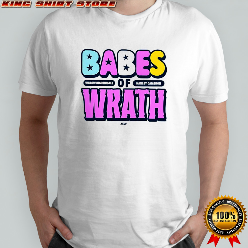 Babes of Wrath Willow Nightingale and Harley Cameron shirt