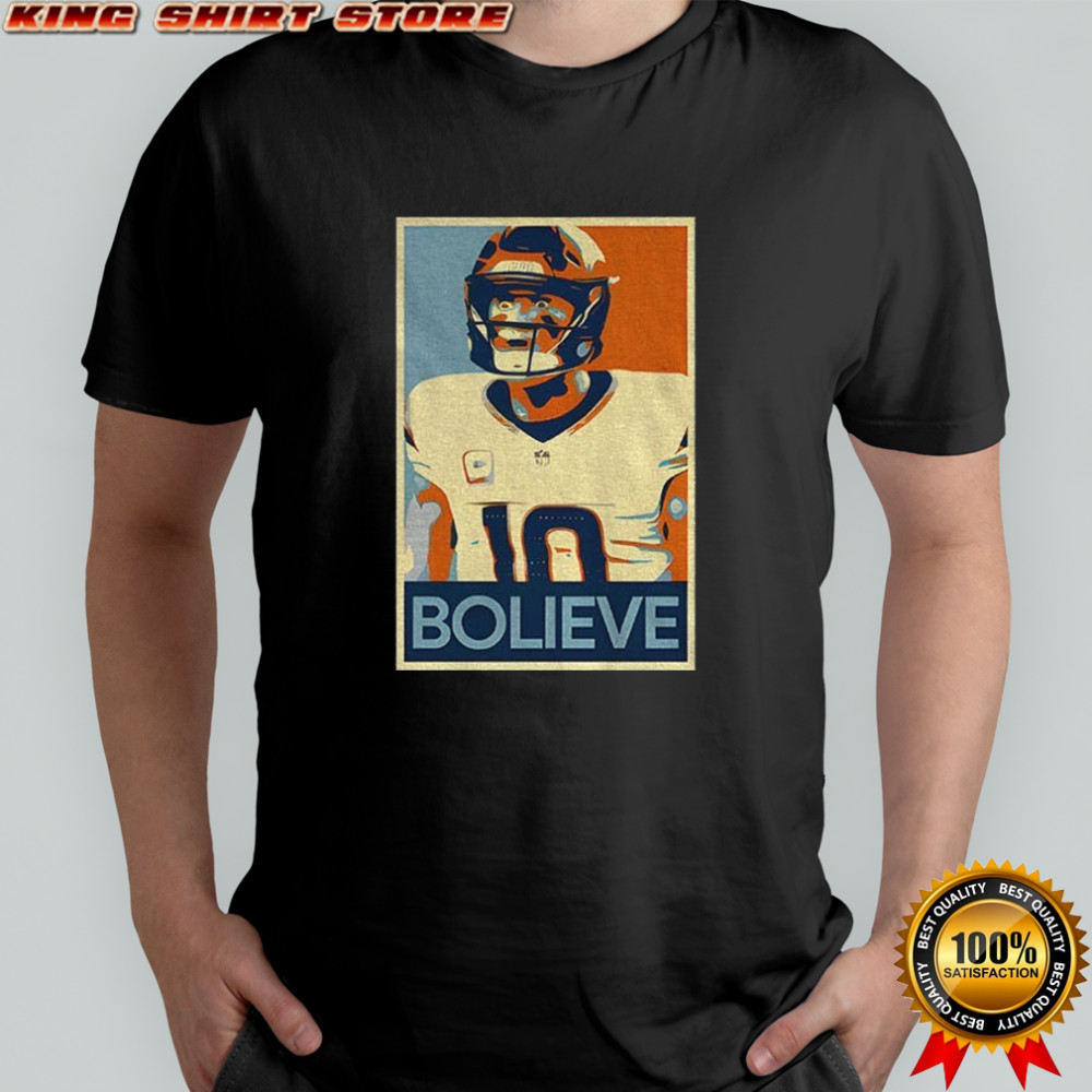 Bo Nix Bolieve Hope Broncos Poster Statement shirt