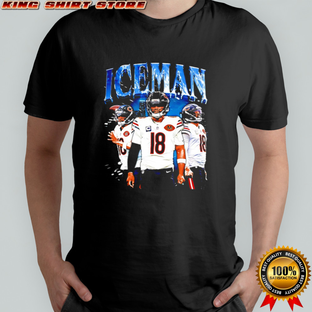 Caleb Williams Iceman Chicago Bears 2025 vintage graphic shirt