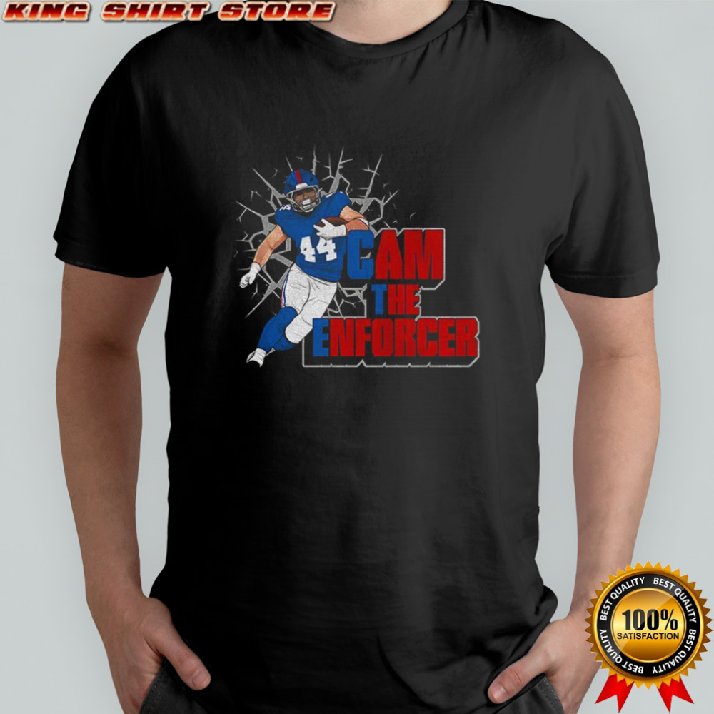 Cam Skattebo New York Giants NFL Football Cam The Enforcer shirt