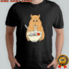 Capybara eat Ramen Japanese shirt