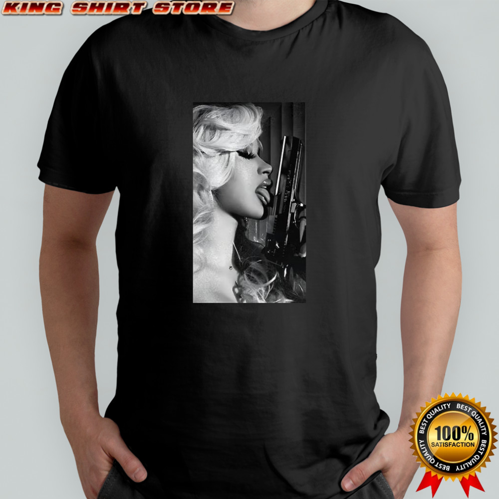 Cardi licks pistol vintage shirt