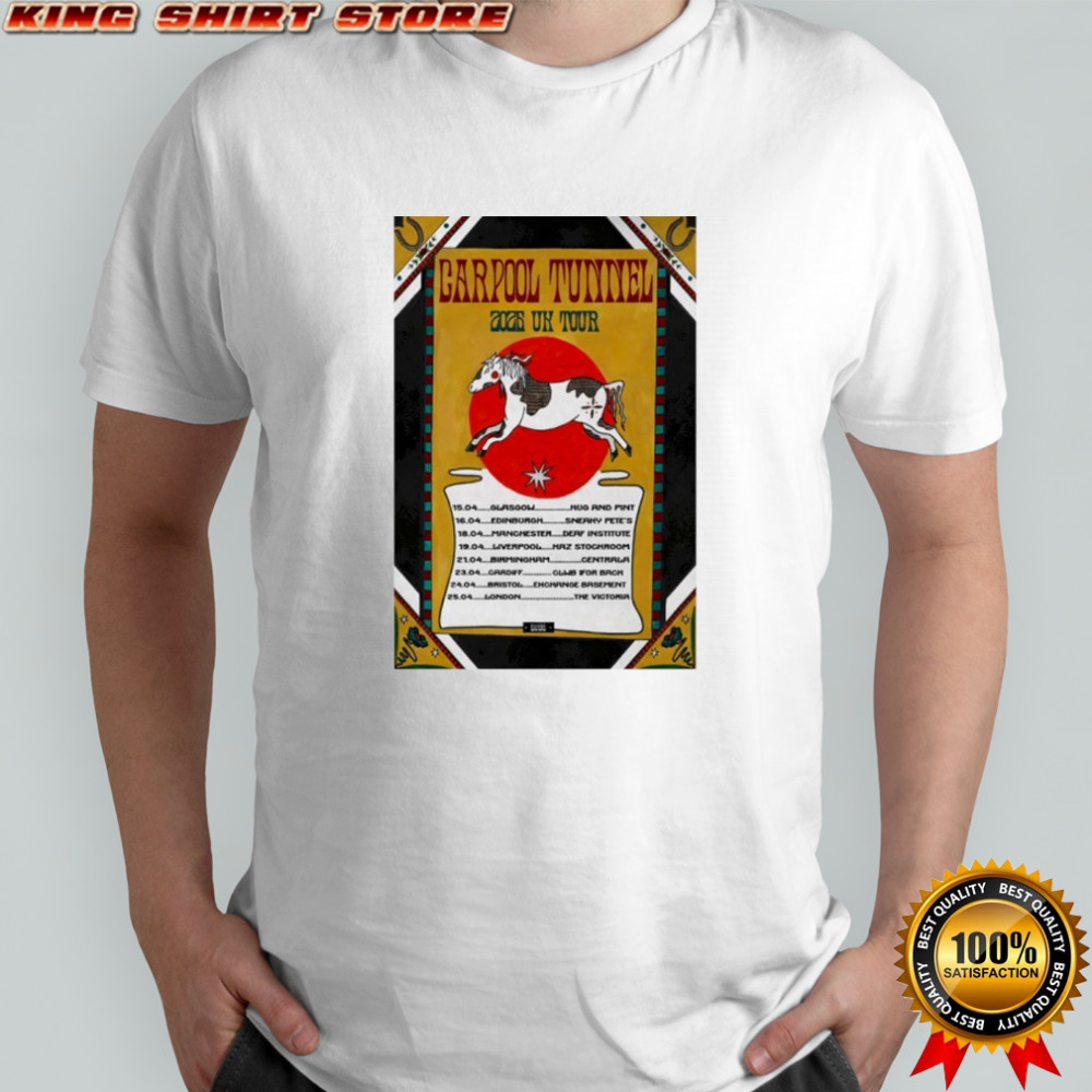 Carpool Tunnel UK 2025 Tour Poster Shirt