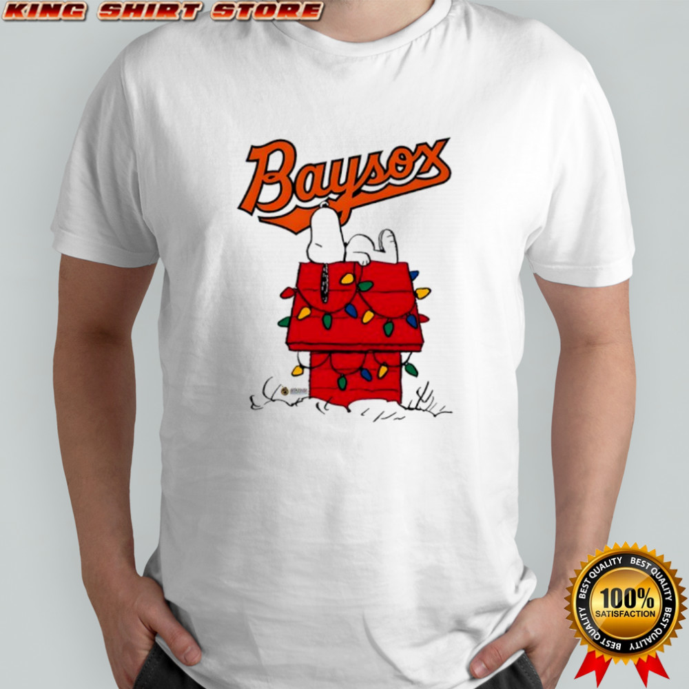 Chesapeake Baysox Snoopy Holiday shirt