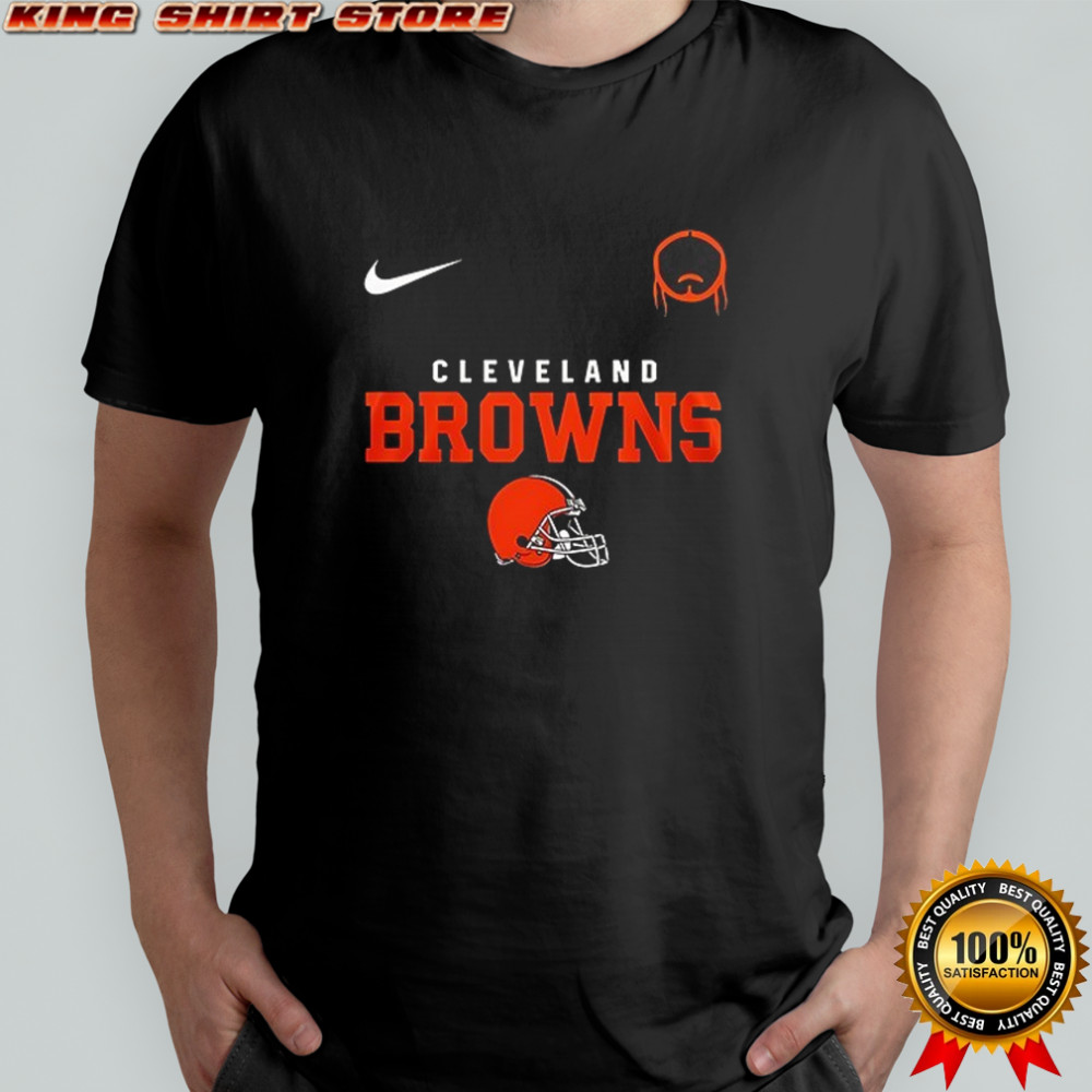 Cleveland Browns x Post Malone Posty Dawg pound stadium shirt