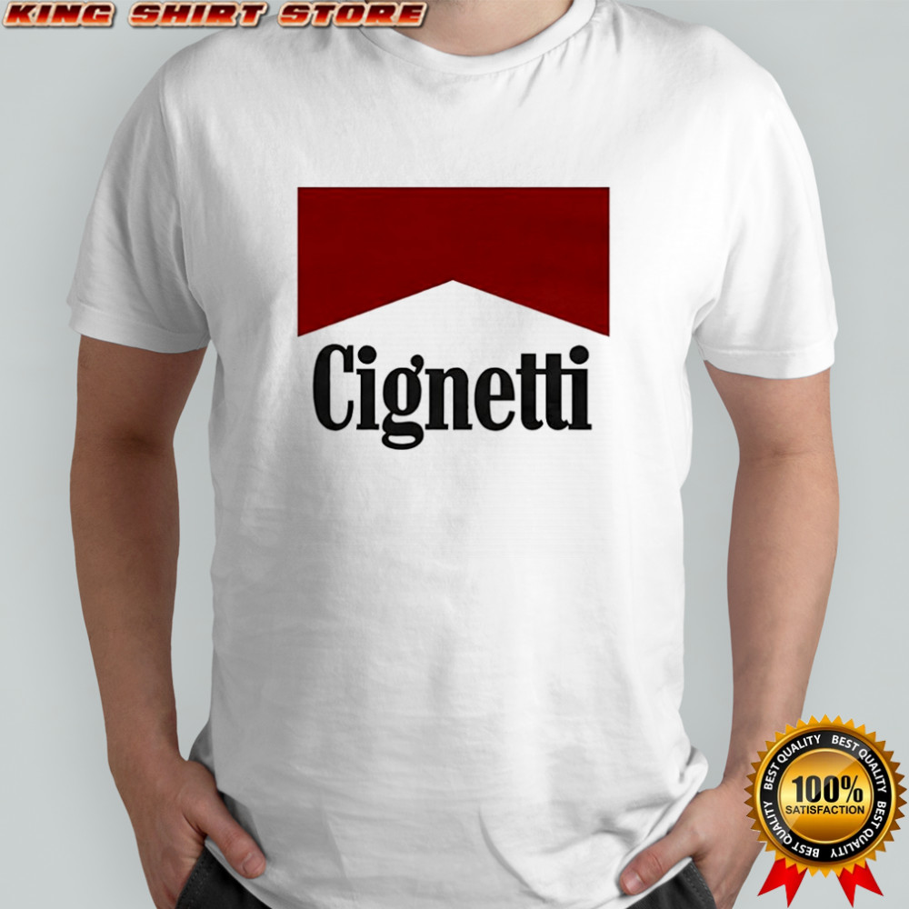 Curt Cignetti Hoosiers Indiana football Marlboro parody shirt