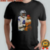 Dak Prescott Dallas Cowboys carry Patrick Mahomes Baby Kansas City Chiefs NFL Football meme shirt