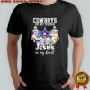 Dallas Cowboys In My Vein Jesus In My Heart team logo shirt