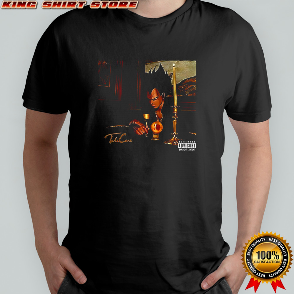 Dragon Ball Vegeta drake take care parody shirt