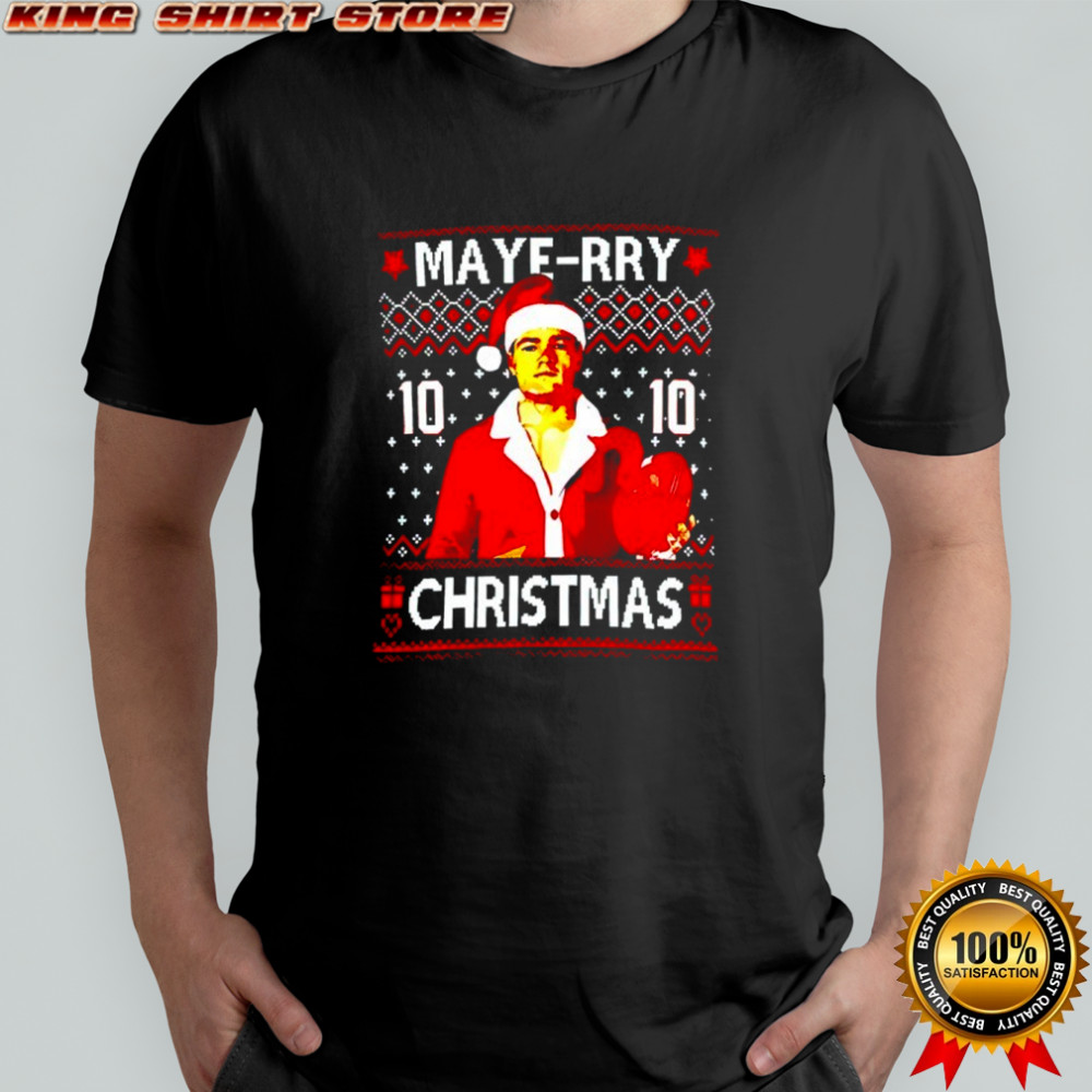 Drake Maye ChristmasMaye – Rry shirt