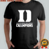Duke Blue Devils football Atlantic Coast Conference Football Championship shirt