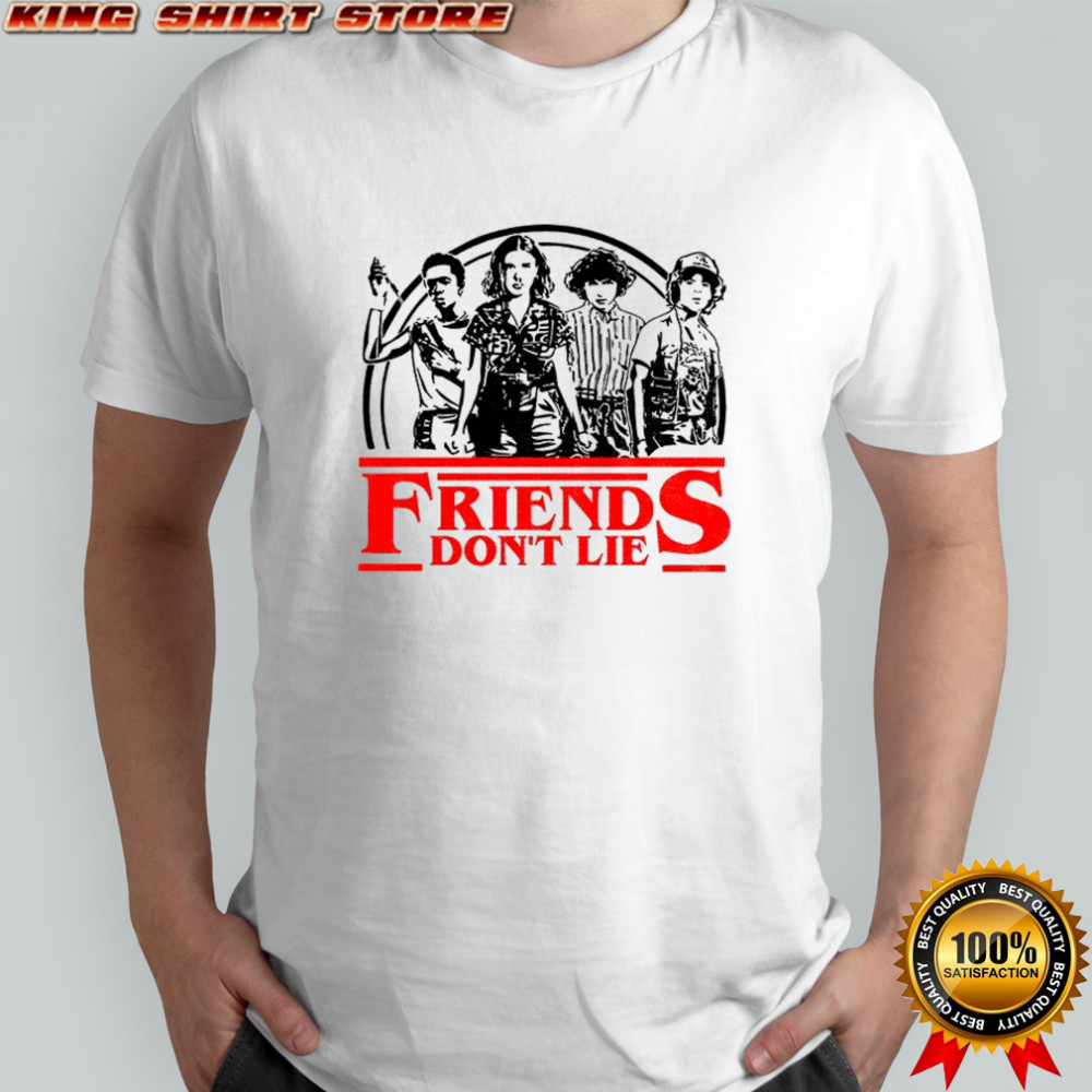 Friends Don’t Lie Stranger Things Christmas shirt