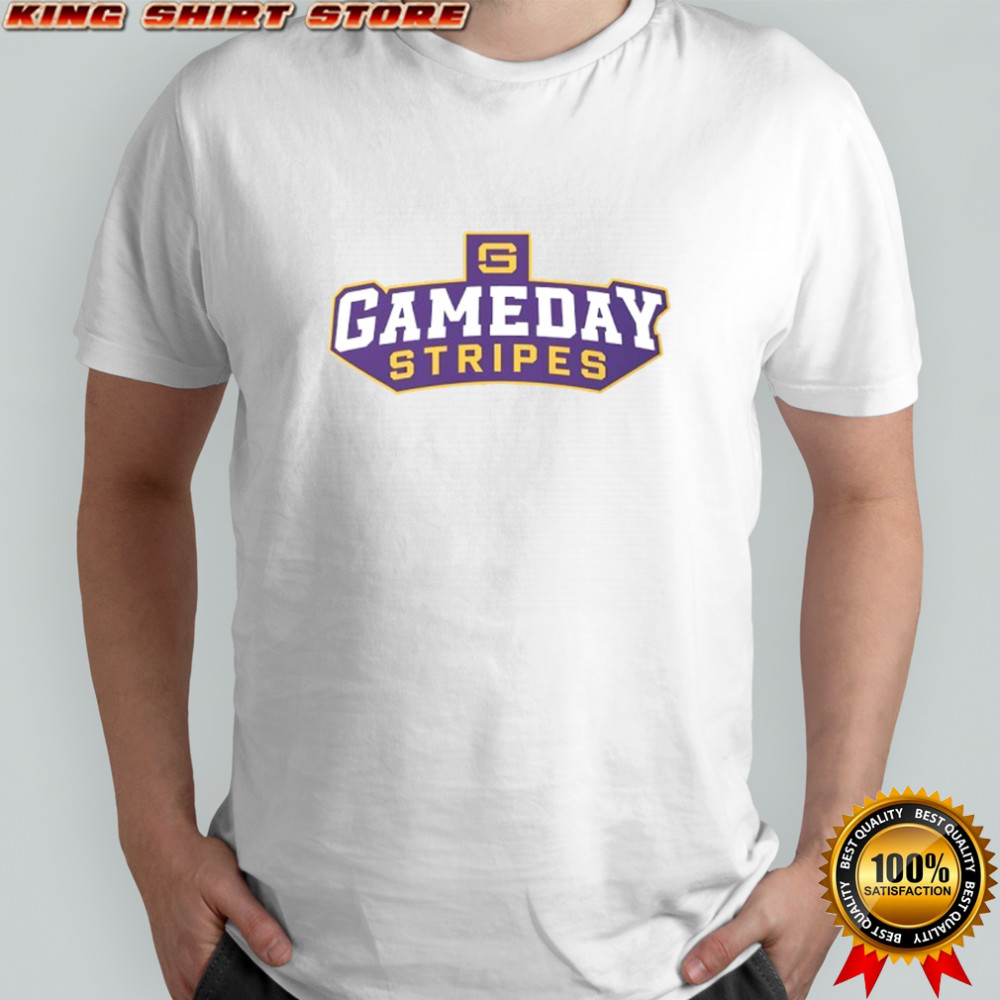 Gameday Stripes Logo shirt