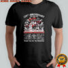 Georgia Bulldogs 134th anniversary 1892-2026 thank you for the memories signature shirt