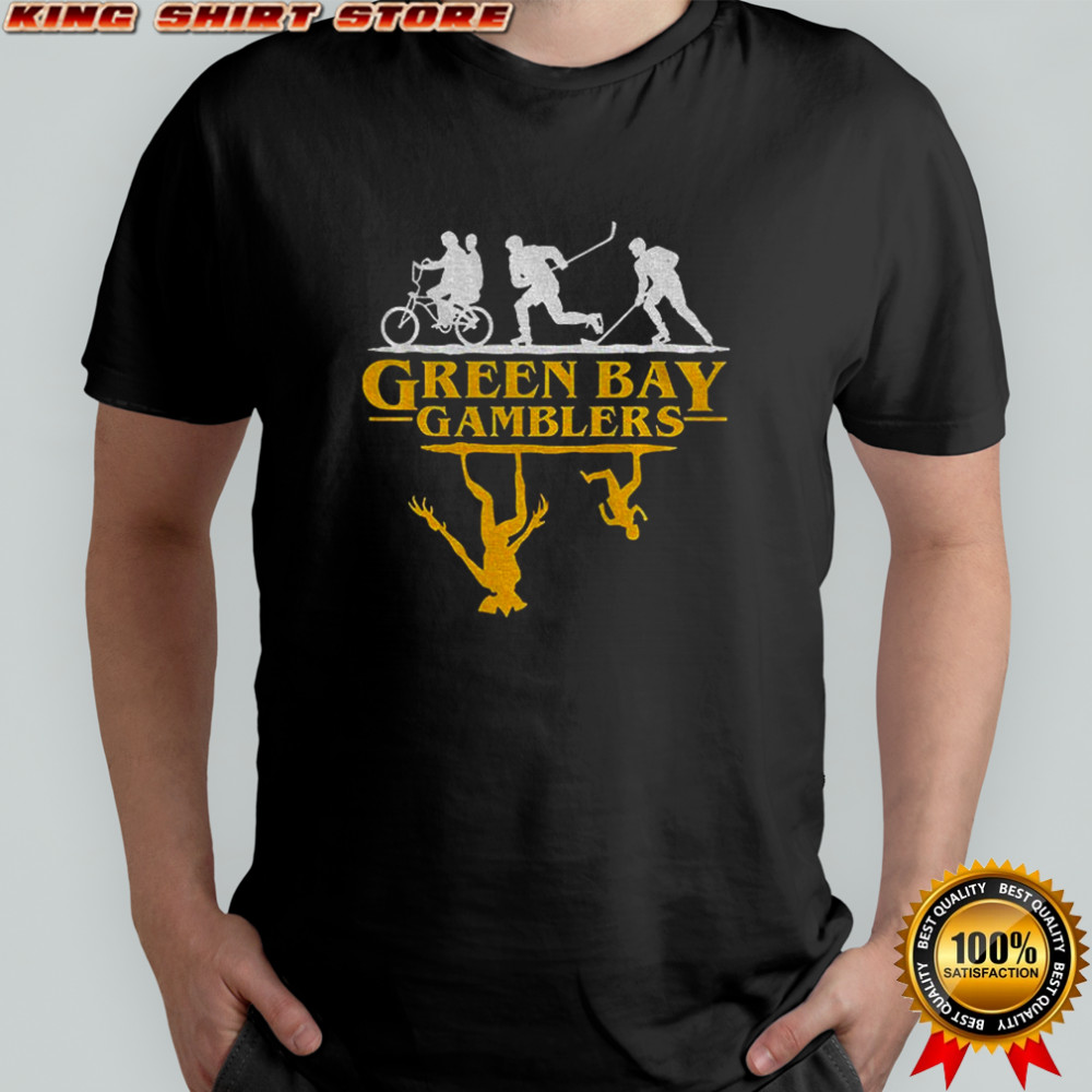 Green Bay Gamblers Hockey Stranger Things Upside Down shirt