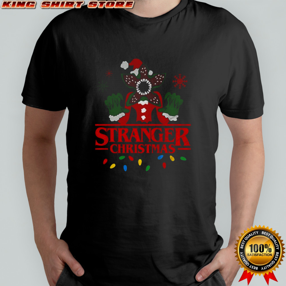 Grinch x Demogorgon Santa Claus Stranger Things Christmas shirt