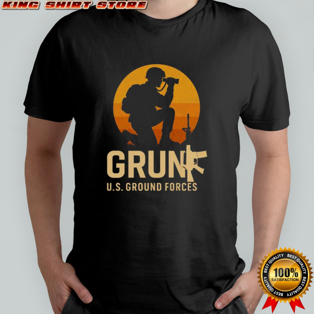 Grunt U.S Ground Forces Shirt