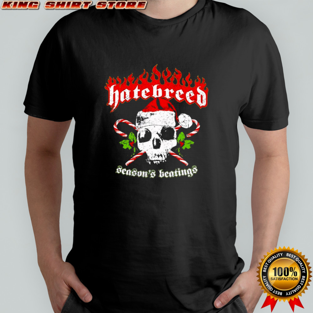 Hatebreed Seasons Beatings Christmas Shirt