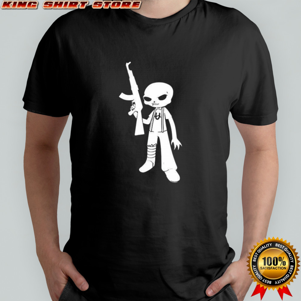 Homestuck Caliborn Silhouette shirt
