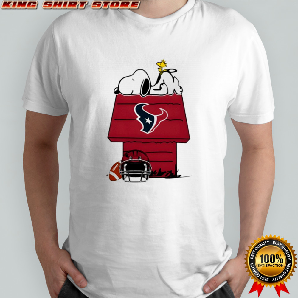 Houston Texans Snoopy Woodstock The Peanuts Football Shirt
