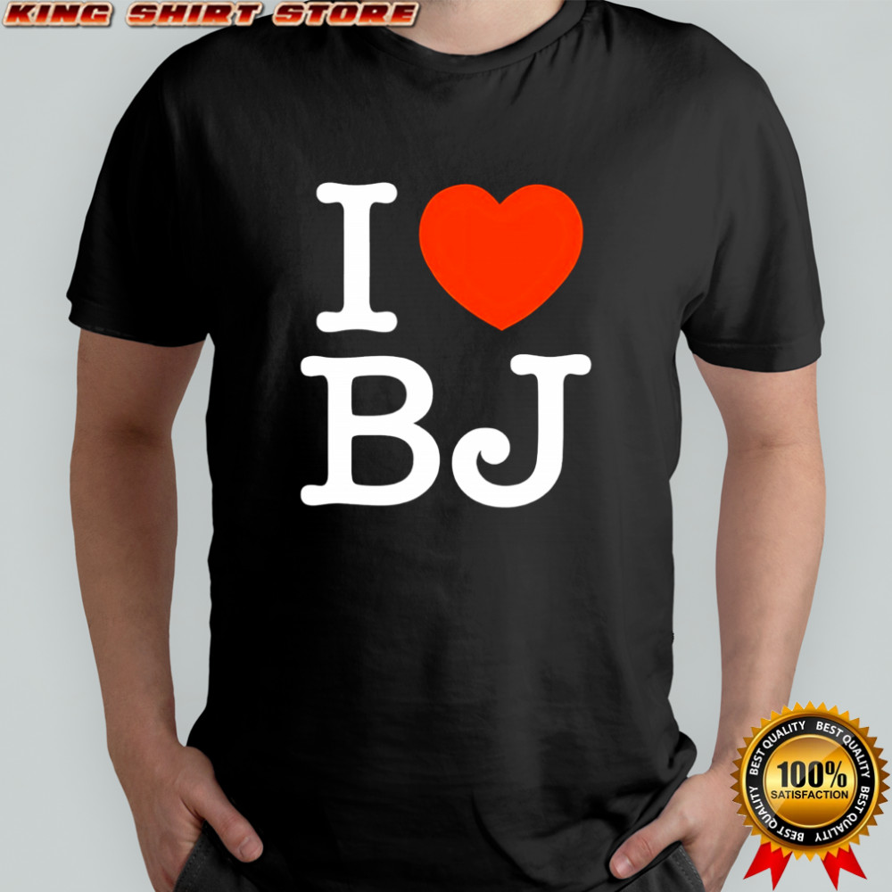 I love BJ Chicago Bears shirt