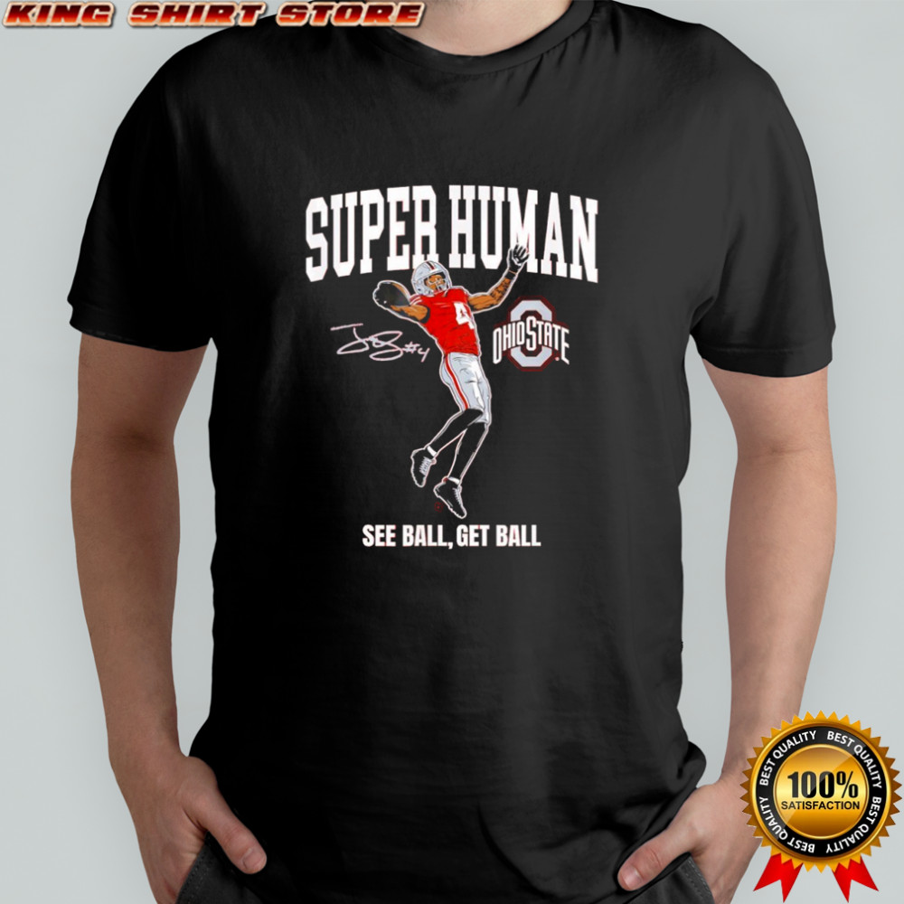 Jeremiah Smith Superhuman Ohio State Football shirt