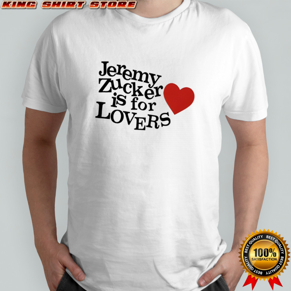Jeremy Zucker Jersey Is For Lovers Shirt