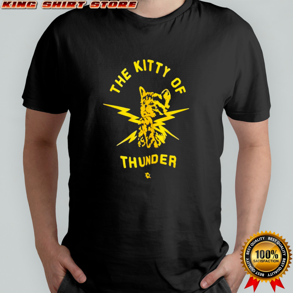 Kitty of Thunder OKC shirt