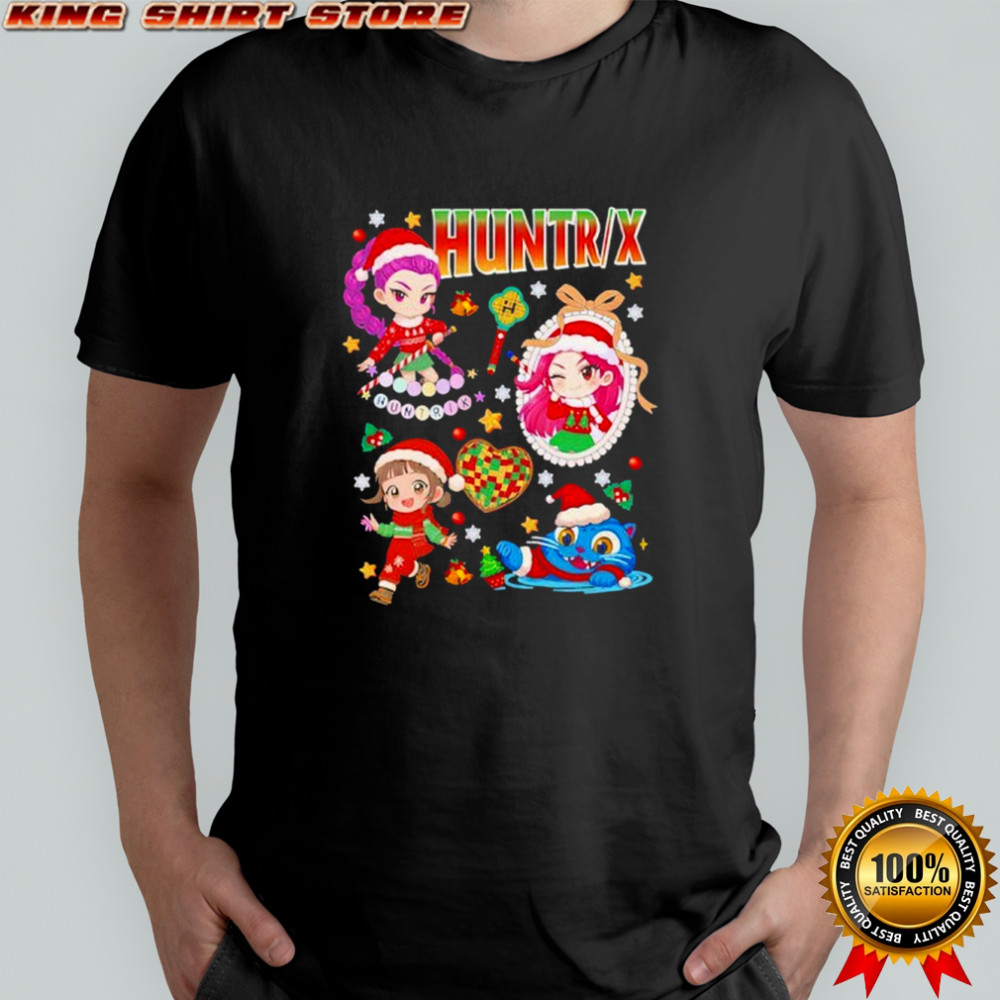 Kpop Demon Hunters Huntrix Christmas shirt