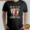 Louisiana sports teams logo City Champions player signature shirt