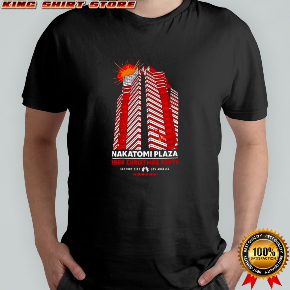 Nakatomi Plaza 1988 Christmas party die hard century city Los Angeles shirt