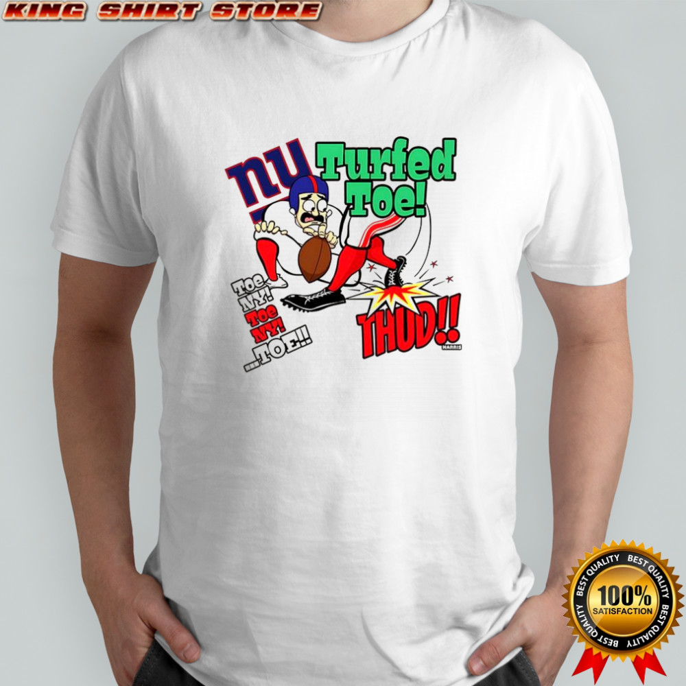 New York Giants Turfed Toe cartoon shirt