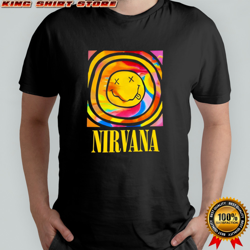 Nirvana Smiley Face Vintage Nirvana 90’S Shirt