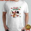 Official Feliz Navidad Xmas Reindeer and snowman shirt