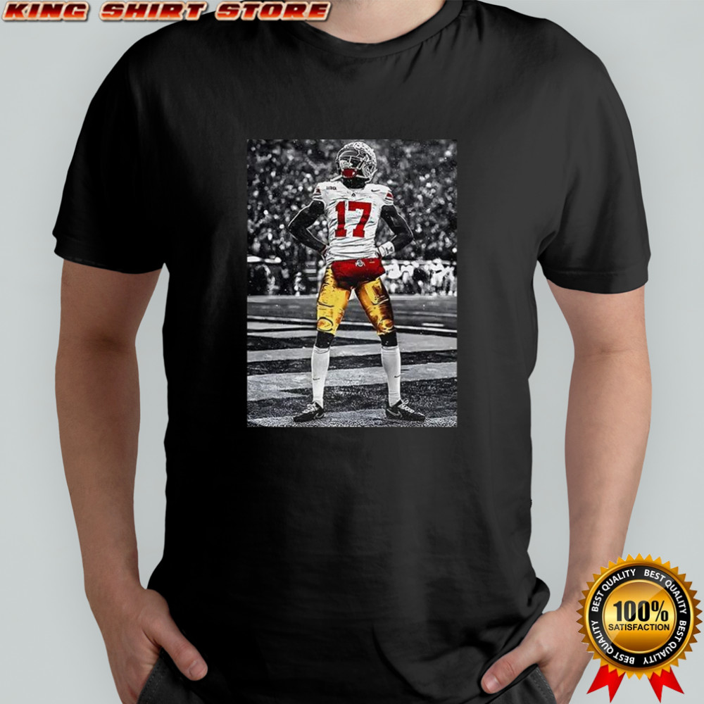 Ohio State Buckeyes Carnell tate standing shirt
