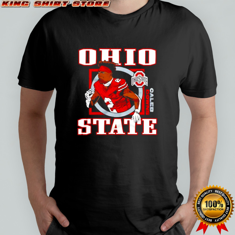 Ohio State Caleb Downs homage to OSU shirt