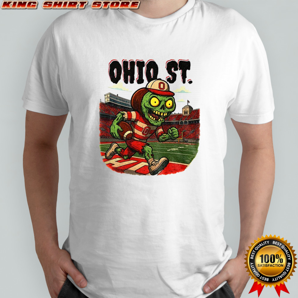Ohio State Zombified Brutus Ohio State Buckeyes Football shirt