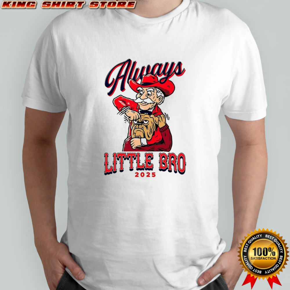 Ole Miss Rebels vs Georgia Bulldogs always little bro 2025 shirt