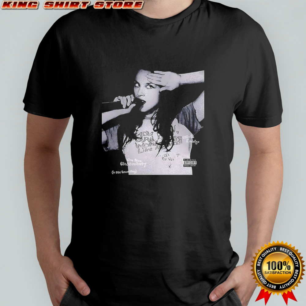 Olivia and live from Glastonbury A BBC recording vintage shirt