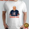 Packers Suck Pope Da Pope Chicago Bears Football Thanksgiving shirt