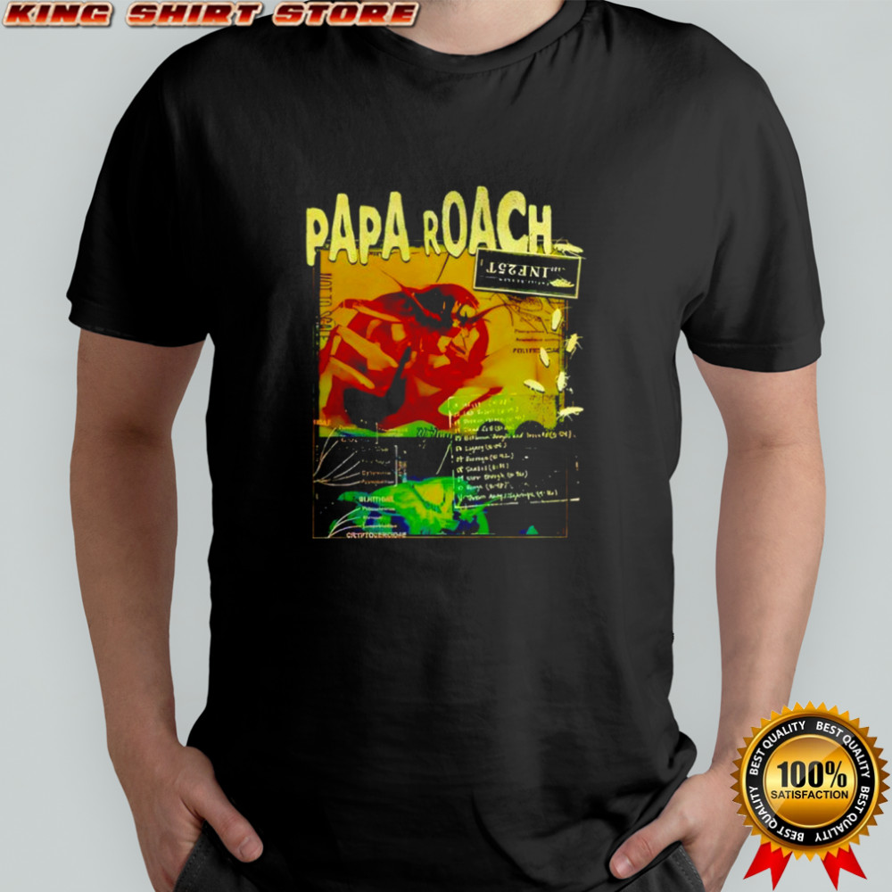Papa Roach Inf25t Scraps Shirt