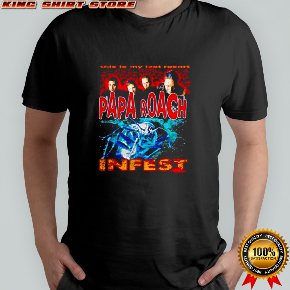 Papa Roach Last Resort Bootleg Shirt