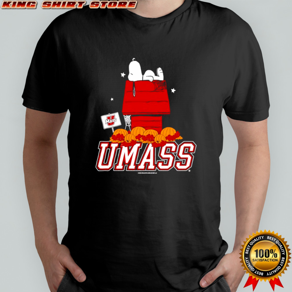 Peanuts X Umass Halloween Doghouse Shirt